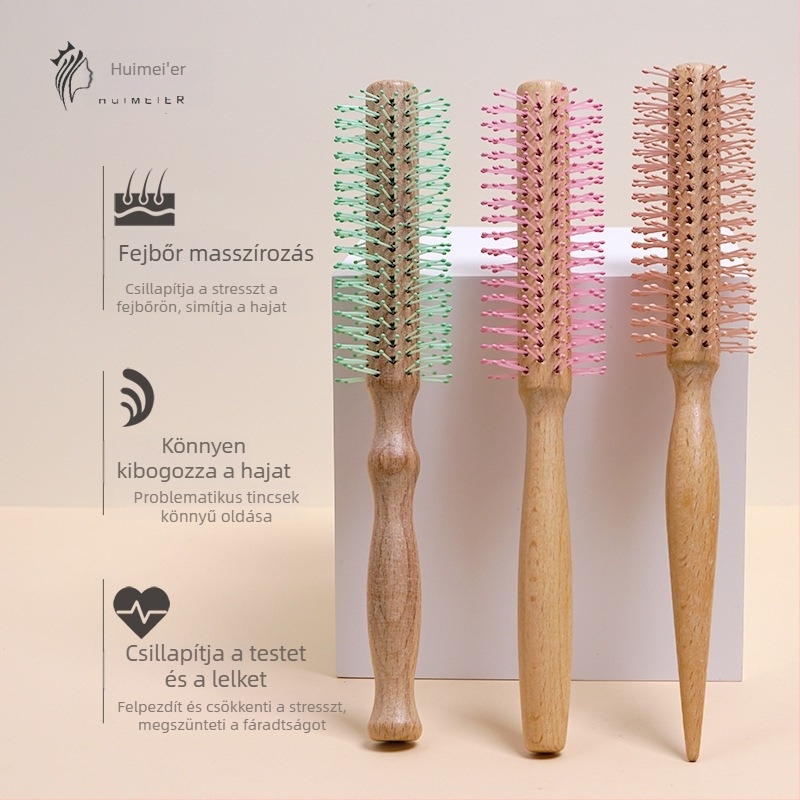 Műanyag göndörítő fésű, általános használatra