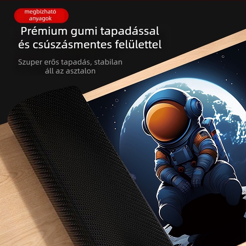 Egérpad, kétoldalas, csúszásmentes, gumiból, logónyomás lehetőséggel
