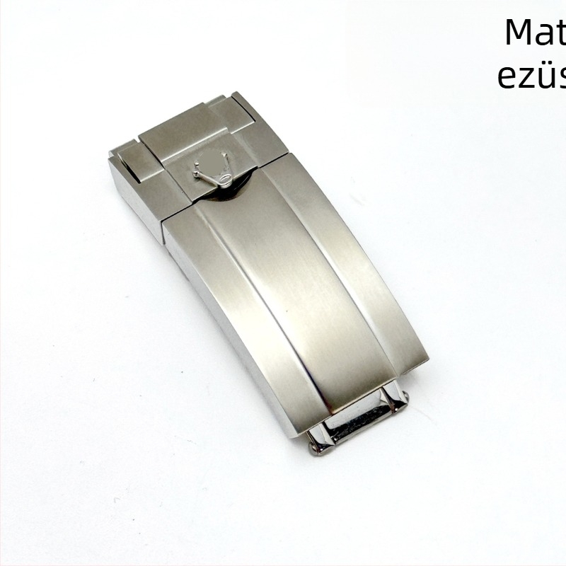 Rozsdamentes acélból készült kombinált csatolású óraszíj kiegészítő — kompatibilis Rolex Submariner/ Daytona; Time chain clasp, nyári 2025 kiadás