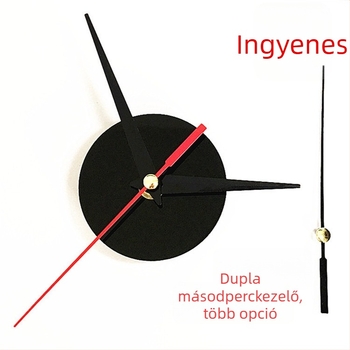 DIY akril falióra – akkumulátoros működés, testre szabható számlap, akril ház, modern minimalista stílus, logónyomtatás