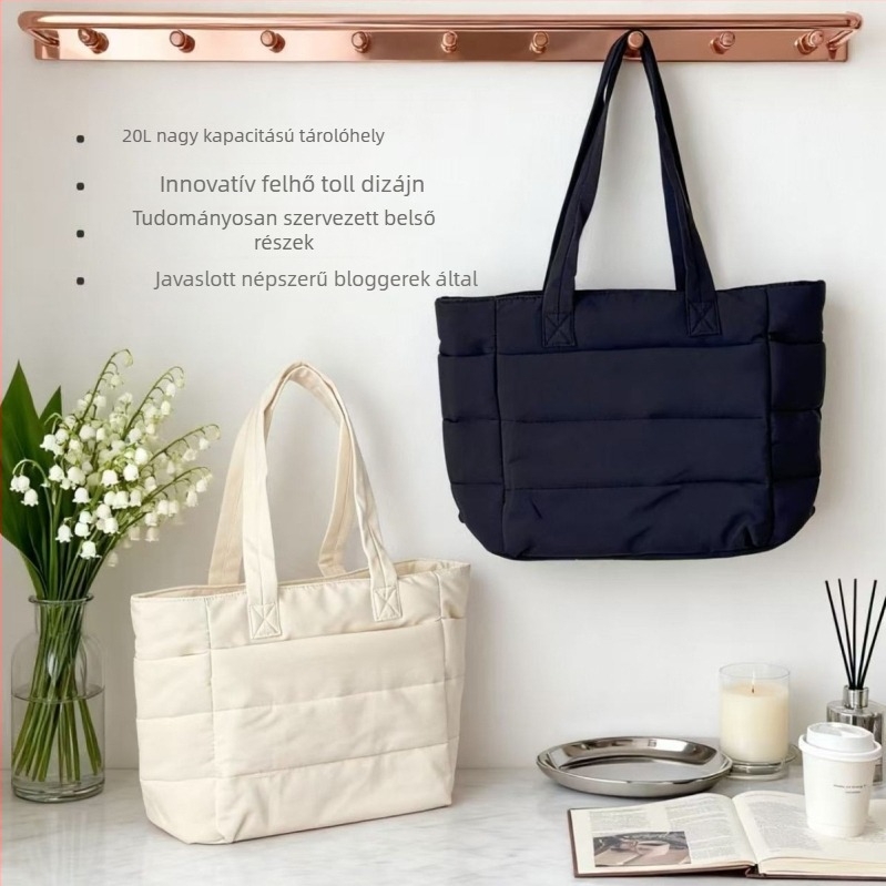 Sminkes táska és hordozható hátizsák — Nagy kapacitás, több rekesz, nejlon külső, poliészter bélés, vízálló, mosható, kopásálló