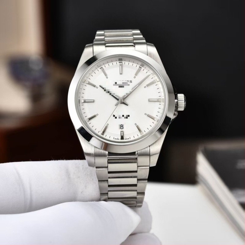 Férfi automata mechanikus karóra naptárfunkcióval, mozgás 2813 Pearl, vízálló 100 m