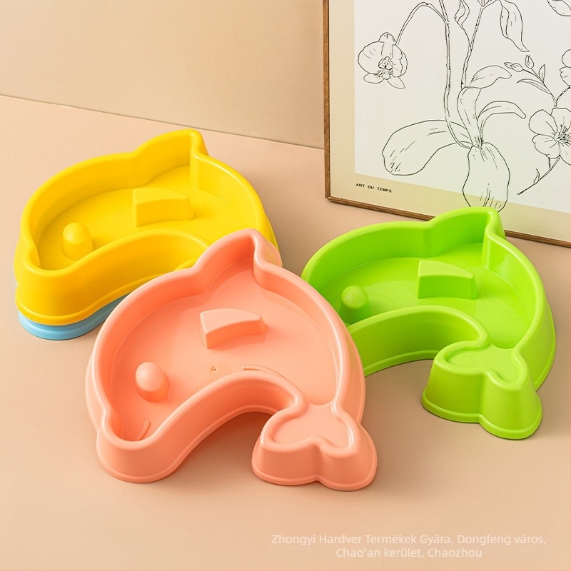 Macska műanyag etetőtál - nem automata etetés, zs márka, eredet: Chaozhou