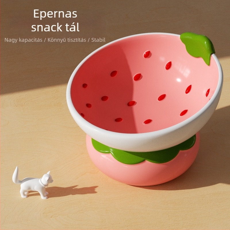 Kerámia macska etető- és itatál készlet – 16 darab, Love márka