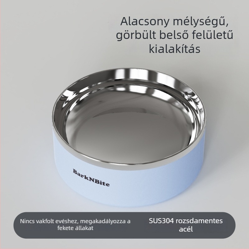 Barknbite macska etető tál, PP anyag, nem automatikus etetés, termékkód BK-2502A