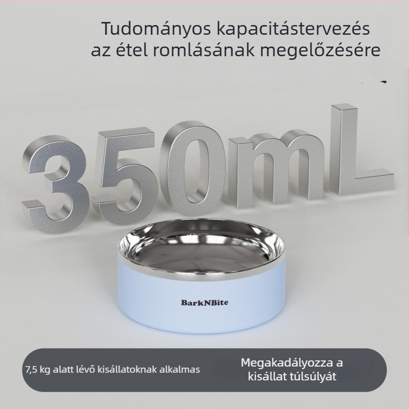 Barknbite macska etető tál, PP anyag, nem automatikus etetés, termékkód BK-2502A
