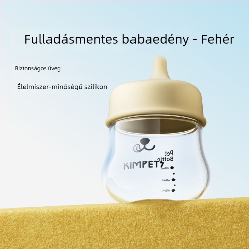 Puha szilikon cumi macskáknak és kölyökkutyáknak, harapásálló, hasfájás elleni