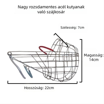 Kutyaszáj-muzzle - Fém szájrács Márka Lu xuan tian eagle (Anyag: Fém; Importált: Nem; IP engedélyezve: Nem)
