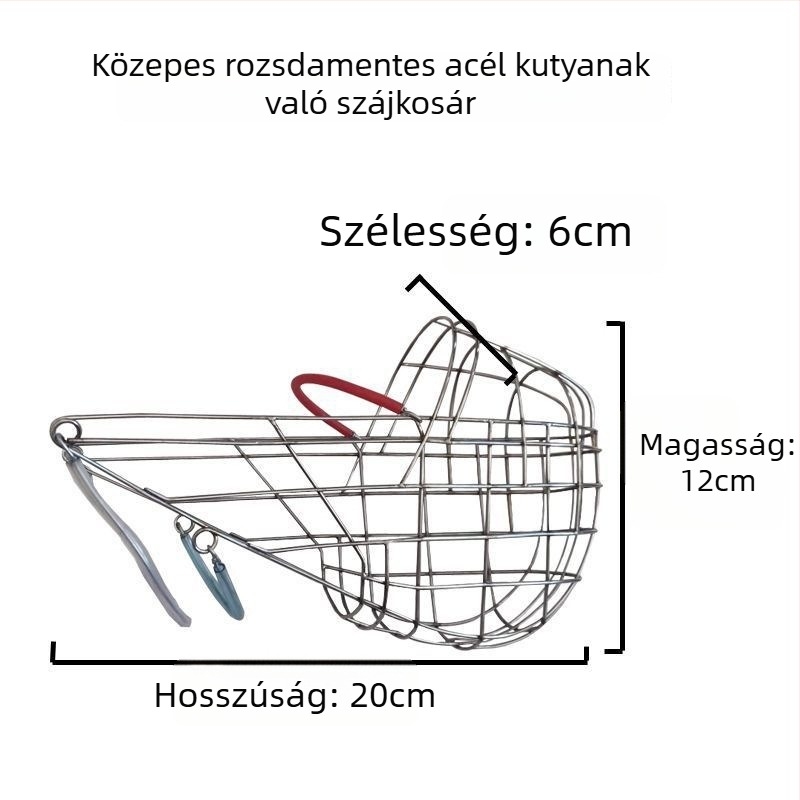 Kutyaszáj-muzzle - Fém szájrács Márka Lu xuan tian eagle (Anyag: Fém; Importált: Nem; IP engedélyezve: Nem)