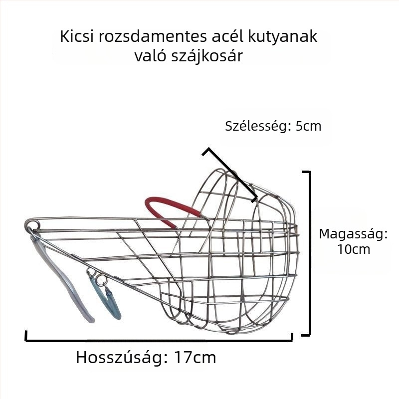 Kutyaszáj-muzzle - Fém szájrács Márka Lu xuan tian eagle (Anyag: Fém; Importált: Nem; IP engedélyezve: Nem)