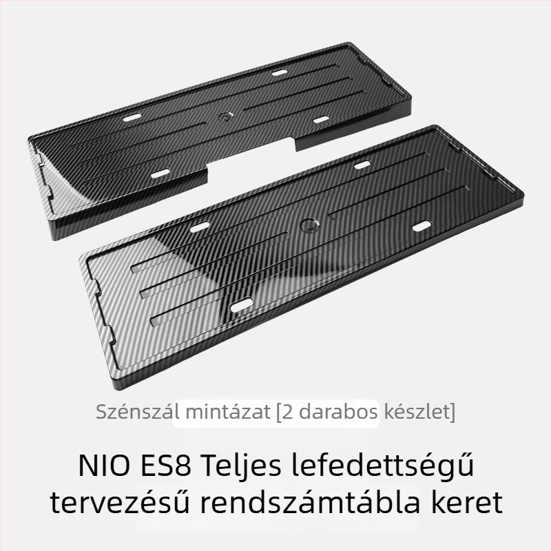 Nio ES8 rendszámkeret — műanyag, új energiaforrású jármű, teljes körű védelem
