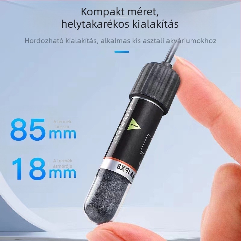 Akváriumi fűtőrúd, USB termosztát (üveg, 10W, Ql-222)