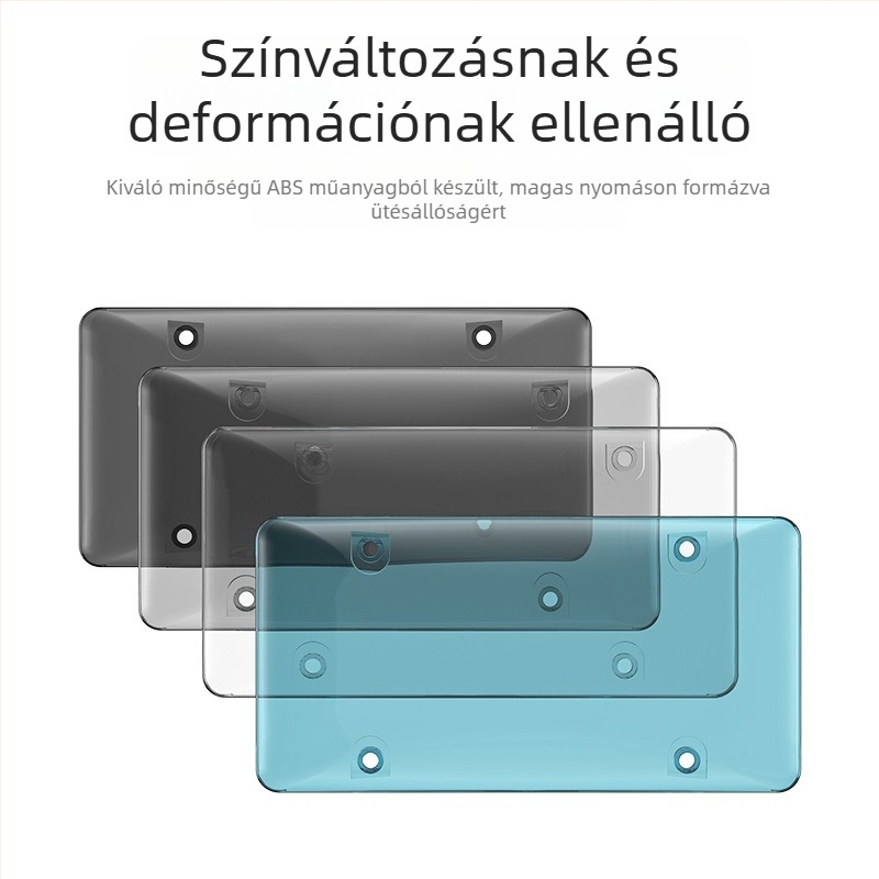 Rendszámkeret, univerzális, műanyag, modell 556, alkatrész-szám 556