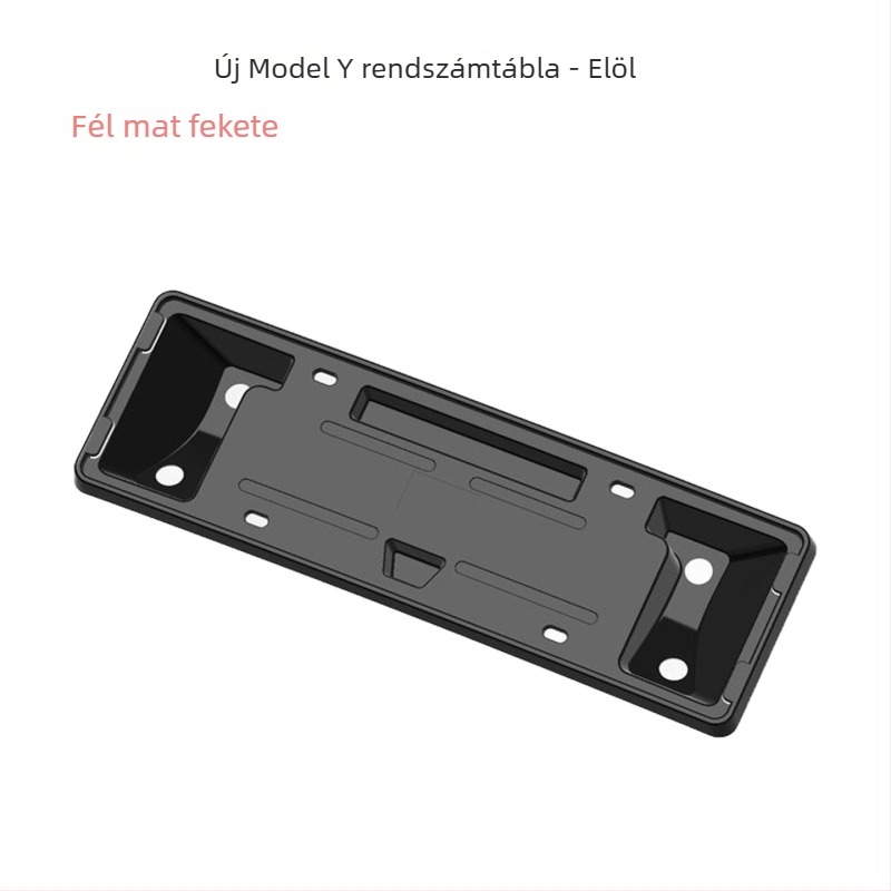 Mingshi márkájú műanyag rendszámkeret Tesla Model Y (új verzió) – SUV-kompatibilis