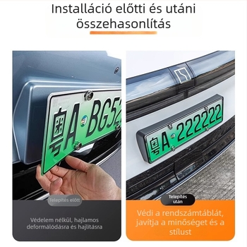 Rendszámkeret - teljes éllel, ABS anyag, Zeekr 7X-hez, testreszabható a Tengyun-tól