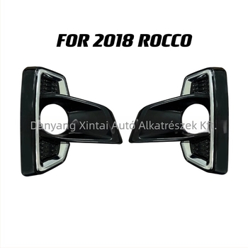 ABS első ködfényszóró keret Toyota Hilux 2018-2020, jelzőfénnyel, párásodás elleni