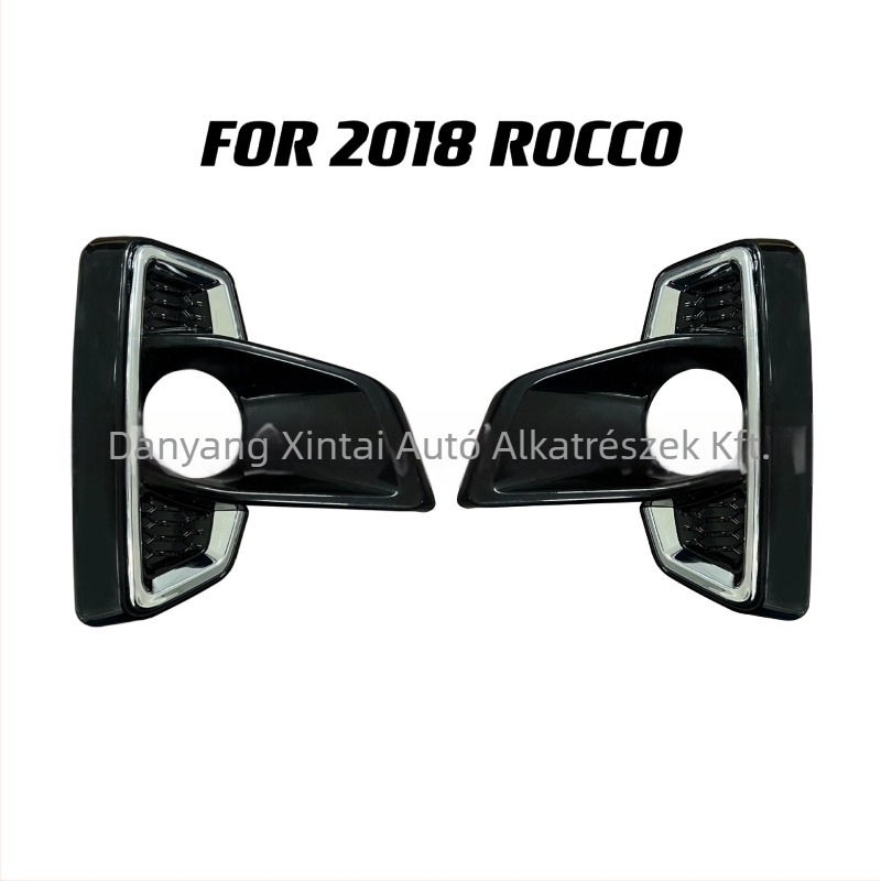 ABS első ködfényszóró keret Toyota Hilux 2018-2020, jelzőfénnyel, párásodás elleni