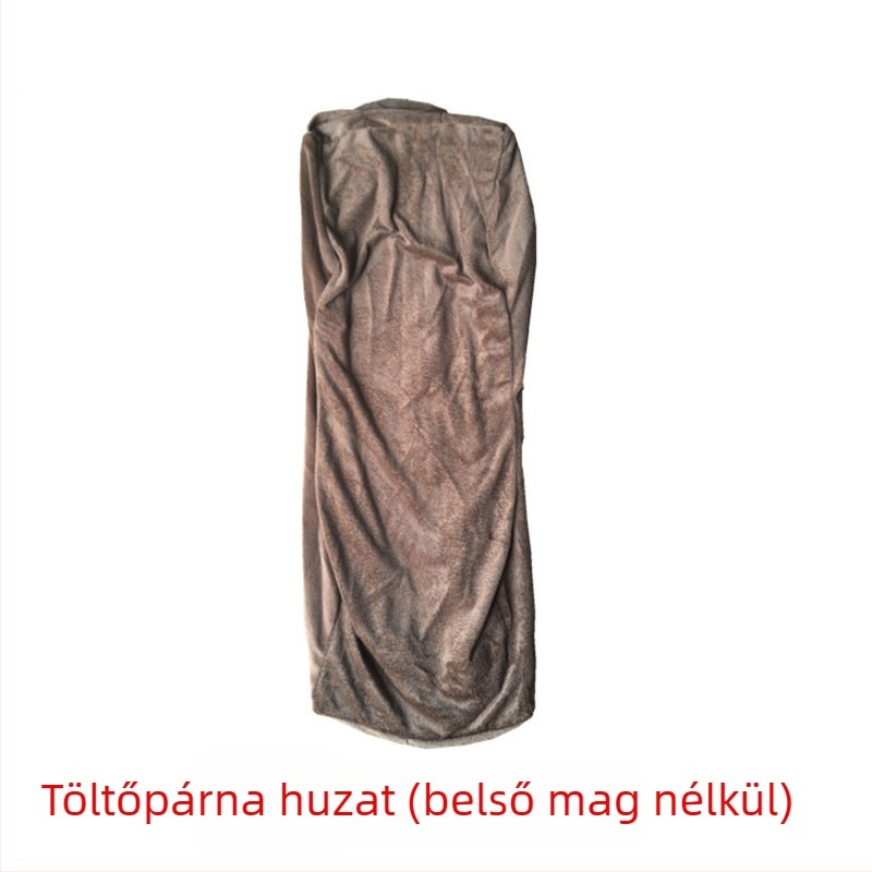 U-alakú memóriahabos nyakpárna kristályos bársony huzattal, modern minimalist design, felnőtteknek, alkalmas oldalfekvéshez
