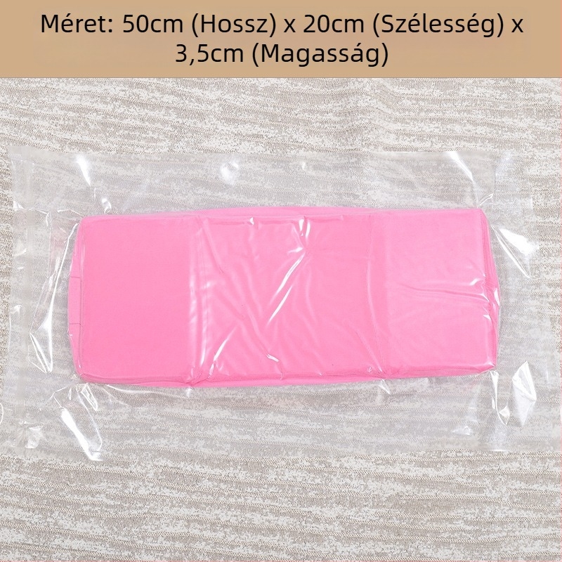 U-alakú memóriahabos nyakpárna kristályos bársony huzattal, modern minimalist design, felnőtteknek, alkalmas oldalfekvéshez