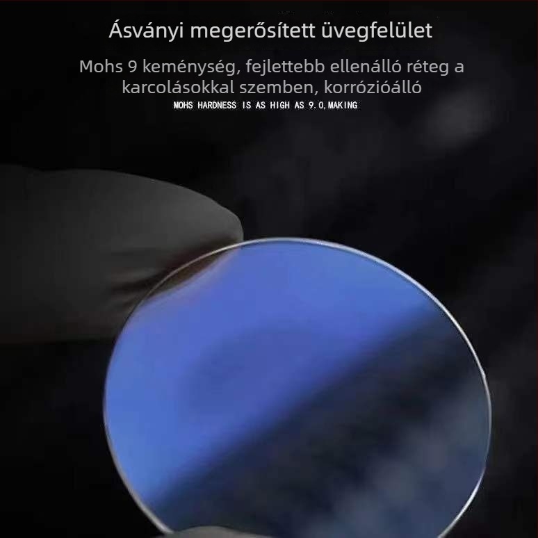 Női négyszögletes kvarcóra, ultratömör, 6 mm vastagság, 24 mm számlapátmérő, 50 m vízállóság, rozsdamentes acél szíj, kvarc mozgás SL68