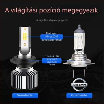 Nissan Sylphy LED fényszóróizzók – magas és alacsony fény, fehér fény, 5000 lm