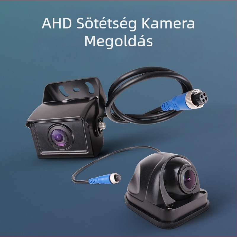 Autóbuszok és teherautók hátsó kamera csillagfényes éjjellátással, AHD, YB-L19 modell; 24V; 90° látószög; felbontás 688×488