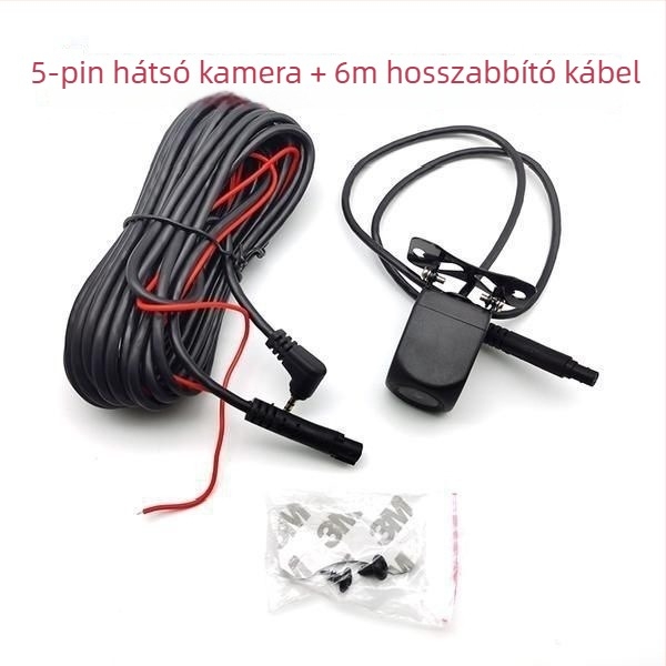 Dash kamera AHD 1080p, 170° látószög, 12V tápegység, ház cinkötvözet, Sony 1080p hátsó kamera