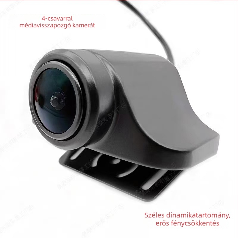 Dash kamera AHD 1080p, 170° látószög, 12V tápegység, ház cinkötvözet, Sony 1080p hátsó kamera