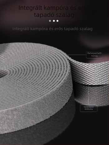 Kábel rendező Velcro pánttal – Univerzális asztali kábelrendező (Anyag: Silk Flower; Stílus: Univerzális; Importált: Nem)