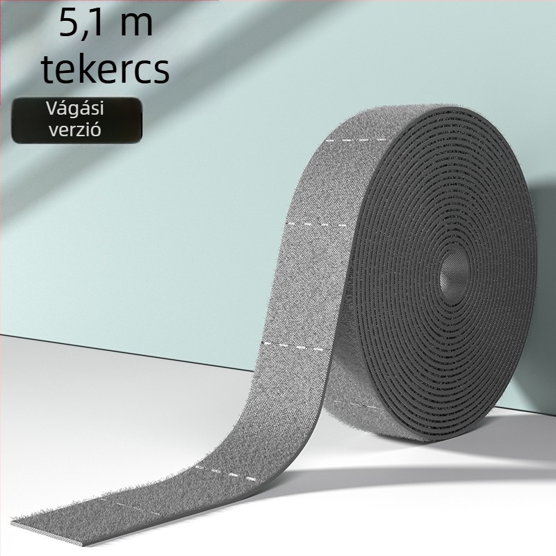 Kábel rendező Velcro pánttal – Univerzális asztali kábelrendező (Anyag: Silk Flower; Stílus: Univerzális; Importált: Nem)