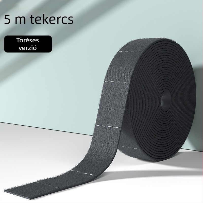 Kábel rendező Velcro pánttal – Univerzális asztali kábelrendező (Anyag: Silk Flower; Stílus: Univerzális; Importált: Nem)