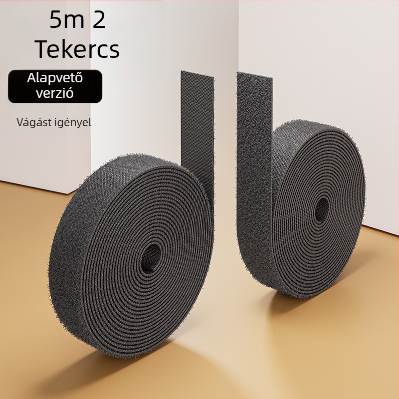 Kábel rendező Velcro pánttal – Univerzális asztali kábelrendező (Anyag: Silk Flower; Stílus: Univerzális; Importált: Nem)