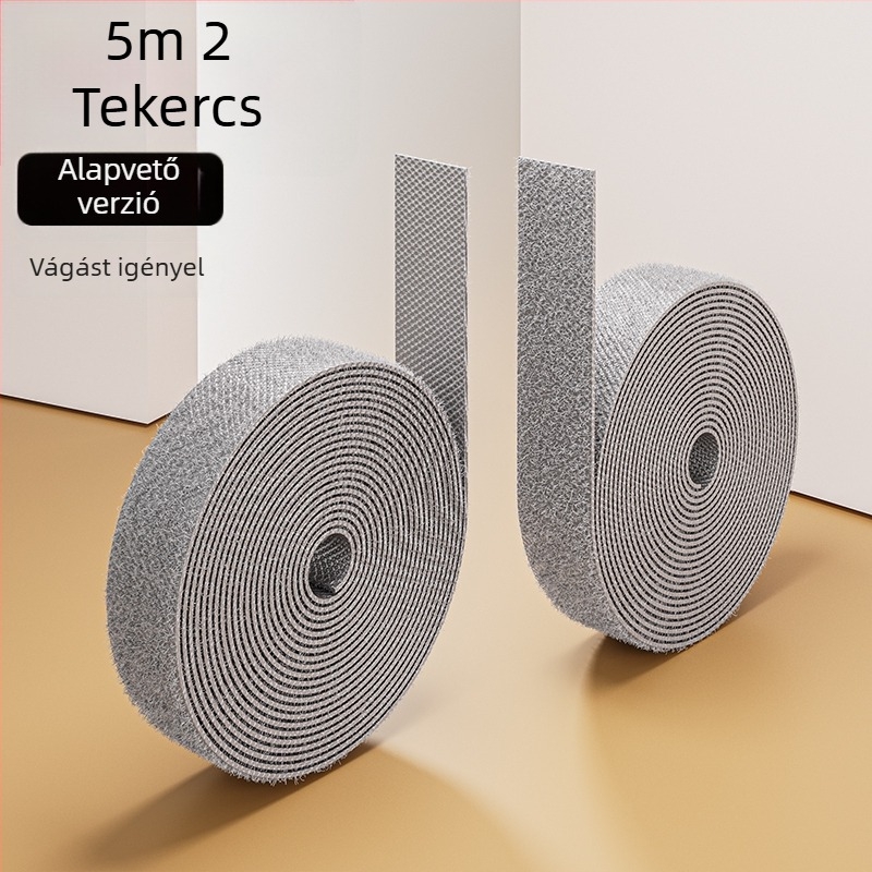 Kábel rendező Velcro pánttal – Univerzális asztali kábelrendező (Anyag: Silk Flower; Stílus: Univerzális; Importált: Nem)