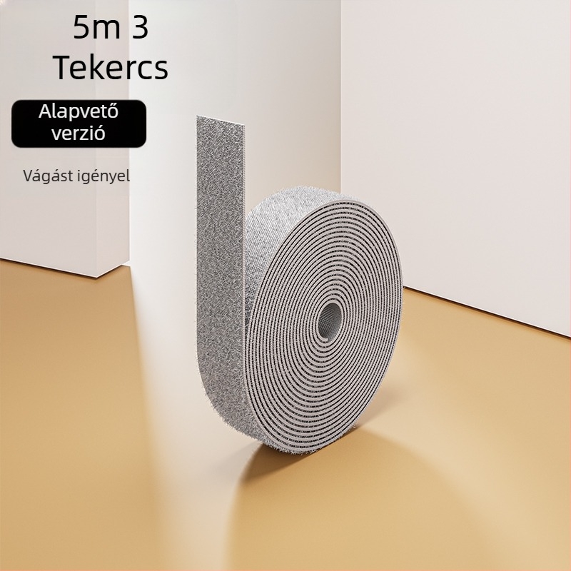 Kábel rendező Velcro pánttal – Univerzális asztali kábelrendező (Anyag: Silk Flower; Stílus: Univerzális; Importált: Nem)