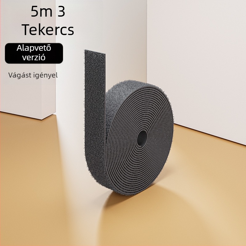 Kábel rendező Velcro pánttal – Univerzális asztali kábelrendező (Anyag: Silk Flower; Stílus: Univerzális; Importált: Nem)