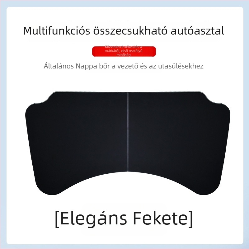 Laihu Autós Többfunkciós Összecsukható Asztal, Mesterséges Lemez, Beépített Rögzítés, Univerzális Kompatibilitás