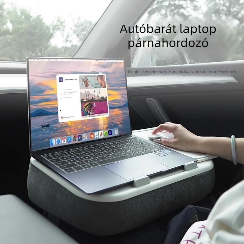 Laptop többfunkciós állvány, univerzális kompatibilitás, műanyag, Ledetech, asztali kivitel