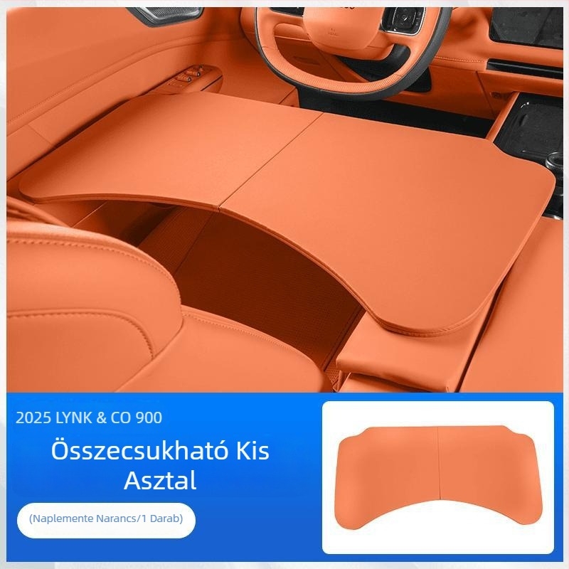 Good steps LK autó hátsó ülésre való kis asztal Lynk & Co 900-hoz — laptop- vagy étkezőasztal, logó nélkül