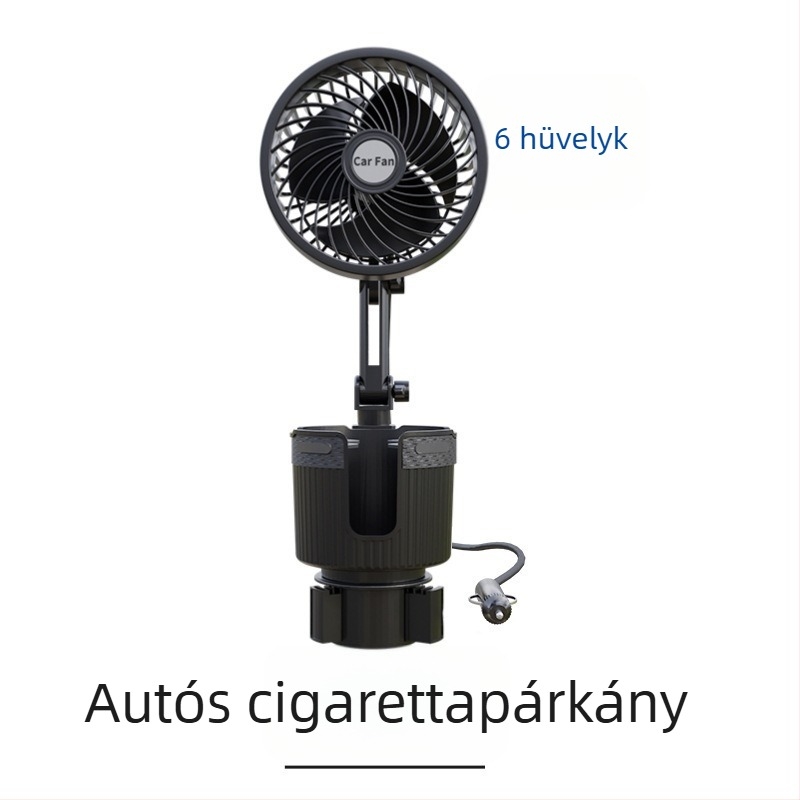 Autó pohártartó ventilátor – ABS anyagú, modell Xc-sbj38, termékkód Xc-sbj38, műszerfalra szerelés, márka XCLPF