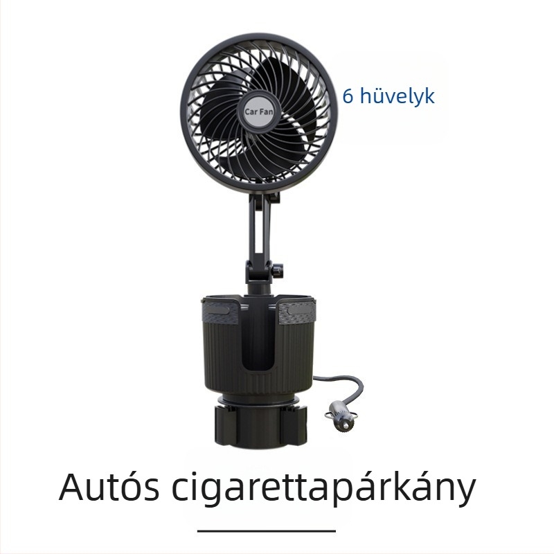 Autó pohártartó ventilátor – ABS anyagú, modell Xc-sbj38, termékkód Xc-sbj38, műszerfalra szerelés, márka XCLPF