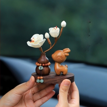 Autó dísz szarvas motívummal az autó belsőteréhez, Chengfeijie márka, termékkód 1023683543