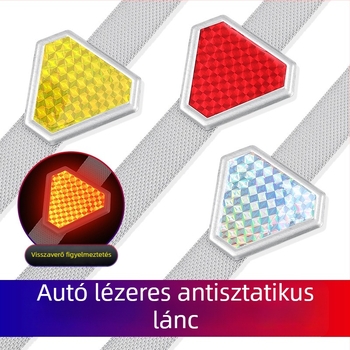 Antisztatikus földelő szalag vezető lánccal autókhoz és teherautókhoz, kopásálló SUV-hoz
