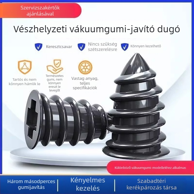 Tubeless gumi javító szegek – gyors gumijavító eszköz autókhoz és elektromos járművekhez
