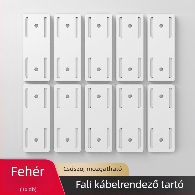 Fali elosztó tartó, anyag: selyem, stílus: univerzális, kábel rendező