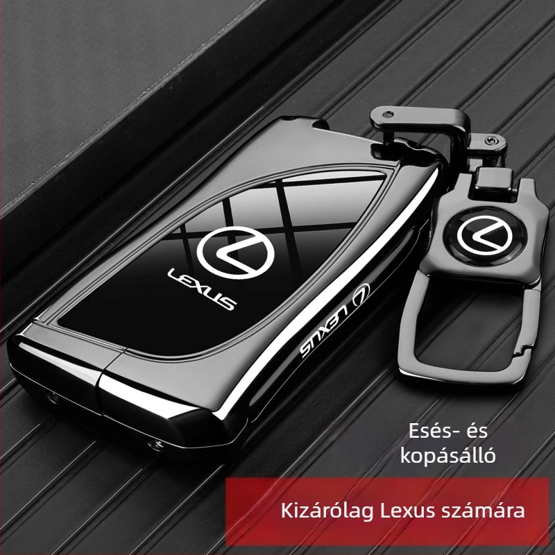 Lexus ES200/ES300h kulcsfedél – cinkötvözet, magas minőségű burkolat záróval