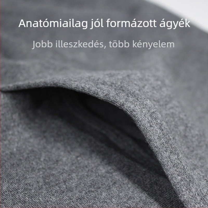Férfi pamut termikus hosszúnadrág, vastag, egyrétegű, meleg, egyszínű mintázat