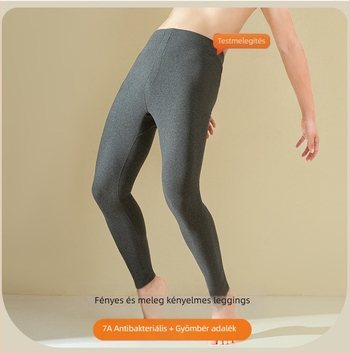 Férfi termoszárú nadrág német fleece anyagból, dupla bélés, 90–95% poliészter, 251–300 g/m² vastagság, fűtés és hőtartás