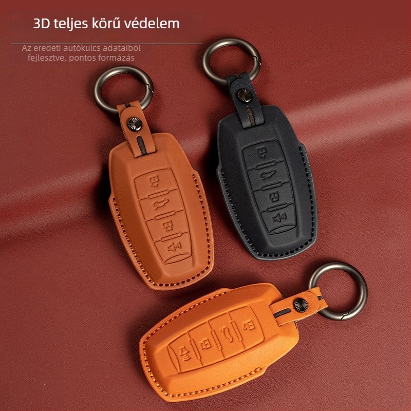 Haval H6 kulcstok, 5S márka, tehénbőr, etnikus stílus, testreszabás nélkül, a harmadik generáció M6 Plus