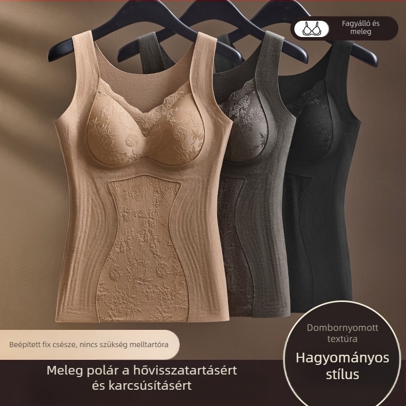 Derong Női melegítő felső beépített kosár nélkül, fleece-béléssel, alapréteg