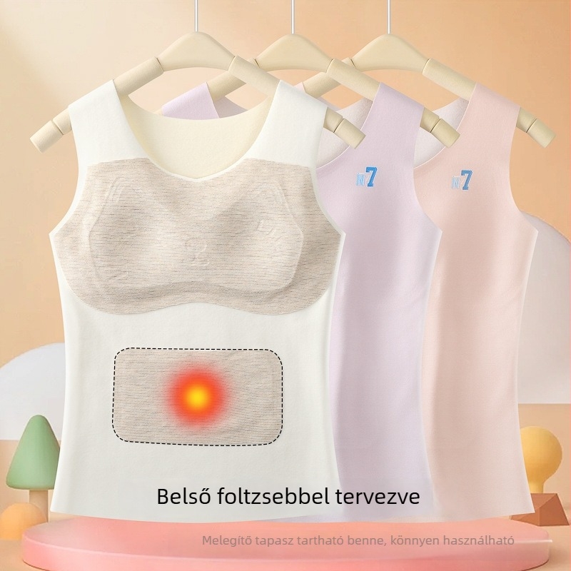 Tinédzser lányok melegítő felső beépített kosárakkal, Derong poliészter anyagból, meleg külső ruházat